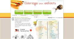 Desktop Screenshot of coloriage-enfants.fr